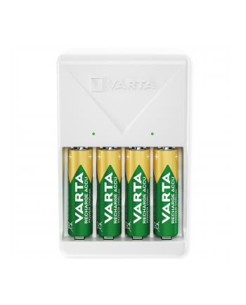 Varta Ładowarka do akumulatorów Plug Charger 57657101451 + 4 akumulatory AA 2100 mAh