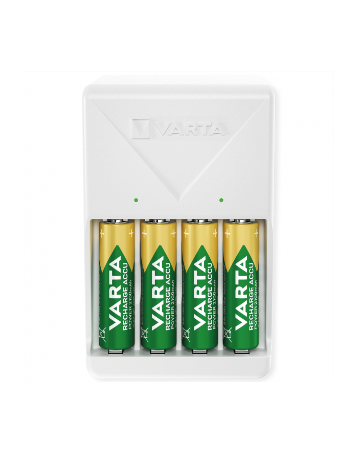 Varta Ładowarka do akumulatorów Plug Charger 57657101451 + 4 akumulatory AA 2100 mAh główny