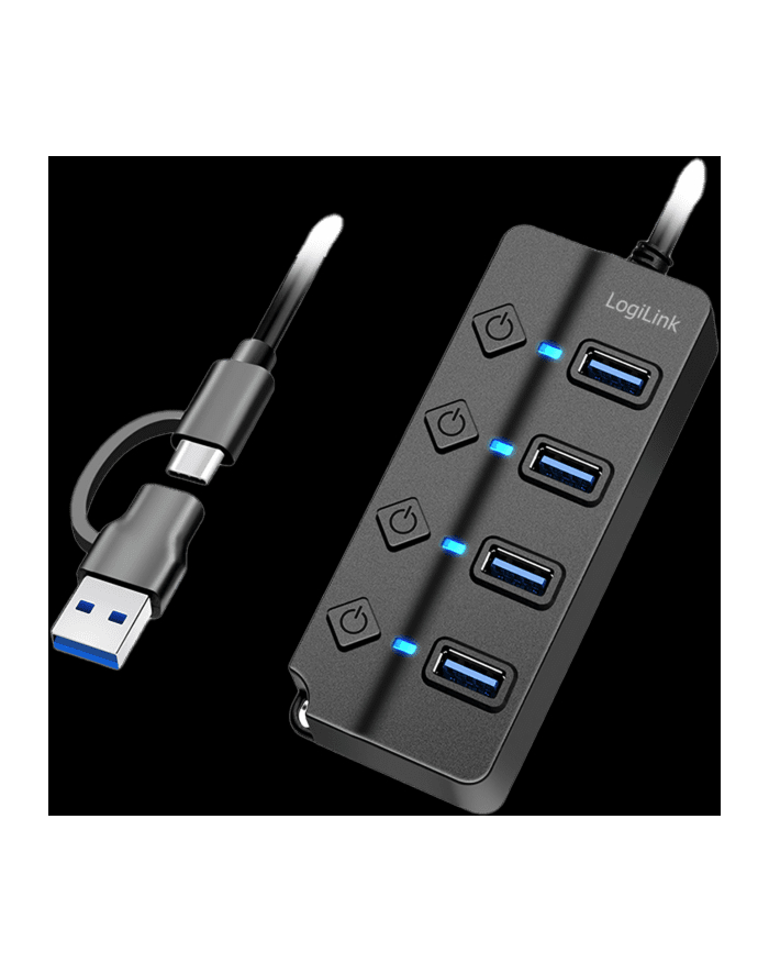 Logilink USB 3.2 Gen1 Hub 4-Port Ein (UA0419) główny