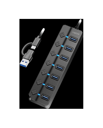 Logilink USB 3.2 Gen1 Hub 7 Port Ein (UA0420)