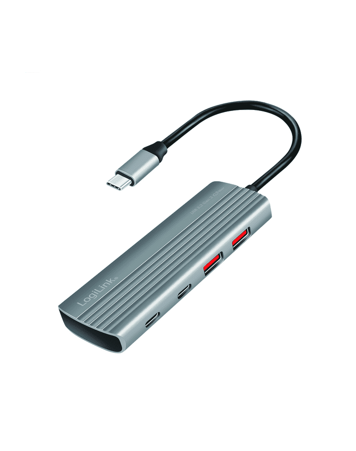 Logilink USB 3.2 Gen2 Hub 4+1-Port aluminium (UA0413) główny