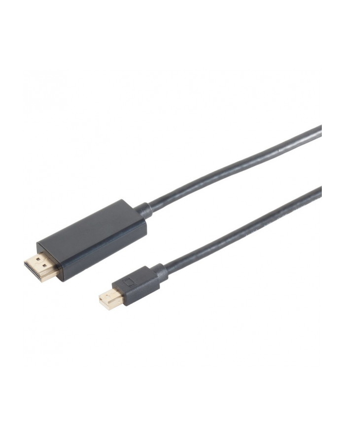 Kabel DisplayPort Mini - HDMI 2m czarny (10-53035) główny