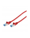 S-Conn Cat6a, 0.25m kabel sieciowy Czerwony 0,25 m S/FTP (S-STP) (75711025R) - nr 1