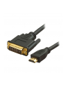 NONAME KABEL HDMI - DVI-D 1M CZARNY (77480)  (77480) - nr 1