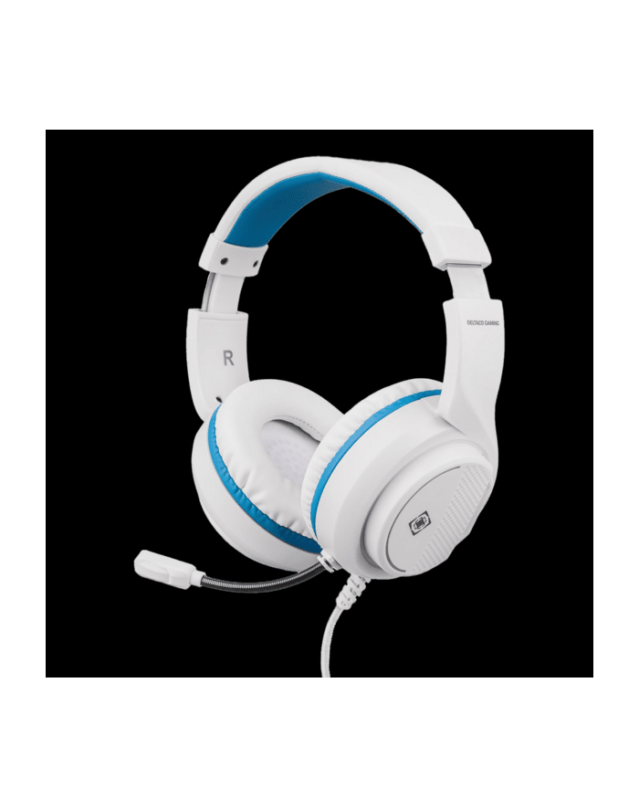 Deltaco Gaming On Ear GAM-127-W biały (GAM127W) główny