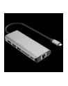 Deltaco USBC-HDMI24 - USB-C docking station 1x HDMI/RJ45/2x USB-A/SD space grey (USBCHDMI24) - nr 1