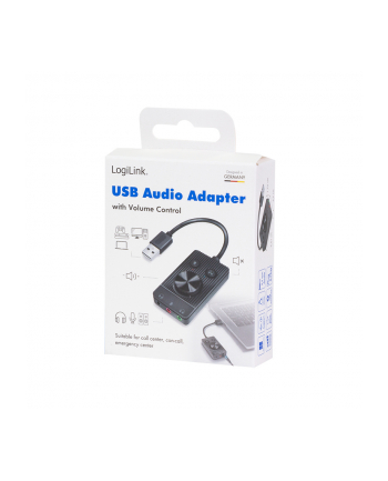 Logilink Adapter Usb Audio M. Lautstärkeregler