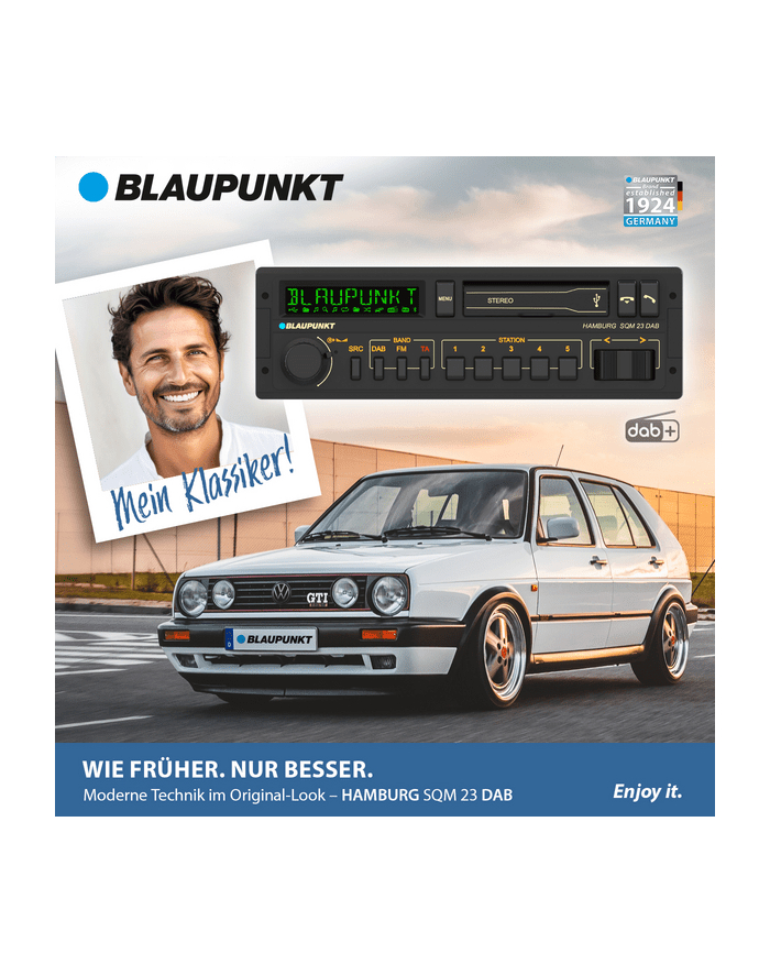 Blaupunkt  Hamburg SQM 23 DAB główny