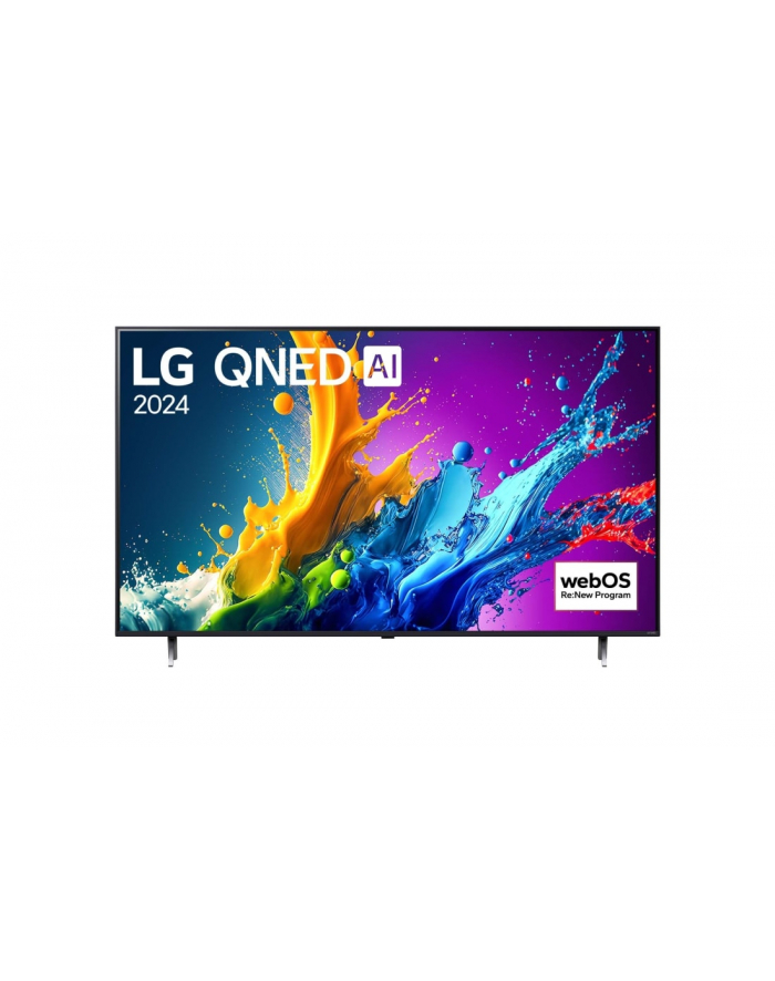 Telewizor QNED LG 86QNED80T3A 86 cali 4K Ultra HD główny