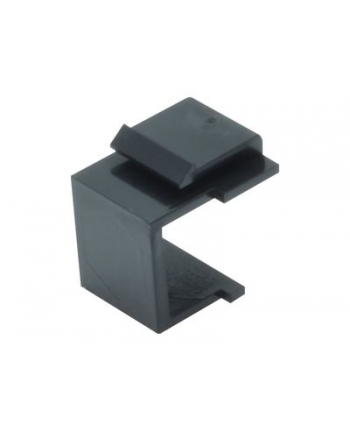 Digitus Dnblind Locking Cap For Blank Patch Panels Or Sockets, Black, Keystone Module - Blind Cap, Universal