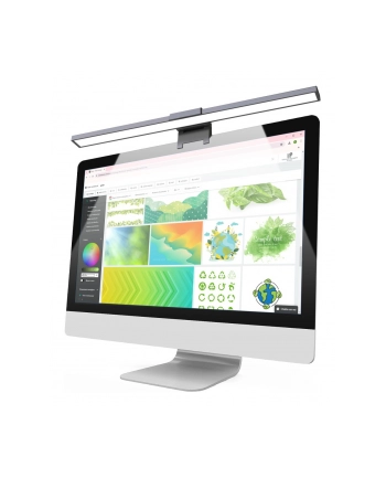 TECHLY Dotykowa Lampka LED 5W na Monitor Komputer USB Regulowana Ściemniana