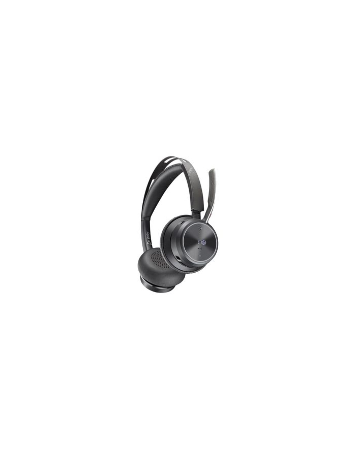 hp inc. HP Poly Voyager Focus 2 Microsoft Teams Certified USB-C-C Headset +USB-C/A Adapter + Charging Stand No localization główny