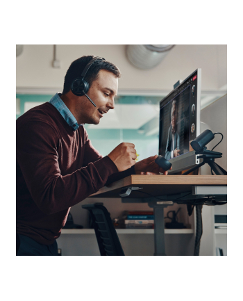 hp inc. HP Poly Voyager Focus 2 Microsoft Teams Certified USB-C-C Headset +USB-C/A Adapter + Charging Stand No localization