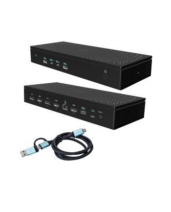 i-tec Stacja dokująca Universal 5x 4K/60Hz Display Power Delivery 100W
