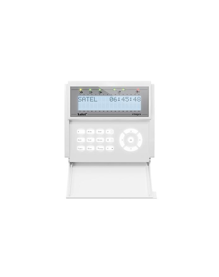 SATEL Manipulator LCD (białe podświetlenie) INT-KLCD-W główny