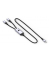 TECHLY Podwójny Kabel USB-C 100W 2x USB-C do Szybkiego Ładowania PD QC PPS - nr 2
