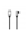 TECHLY Kabel USB 2.0 Typ-C USB-C Kątowy 50cm 3A do Szybkiego Ładowania - nr 2