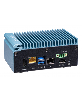 Shuttle SPCEL02 Edge Mini PC Barebone, 0.46L, Intel Celeron J6412 Soc, BGA 1493, 2x 2.5G LAN