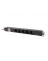 lanberg Listwa zasilająca  rack PDU 19 cali 1U  16A 5x230V  2m czarna C14 - nr 7