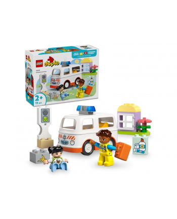 LEGO 10447 DUPLO TOWN Karetka z kierowcą