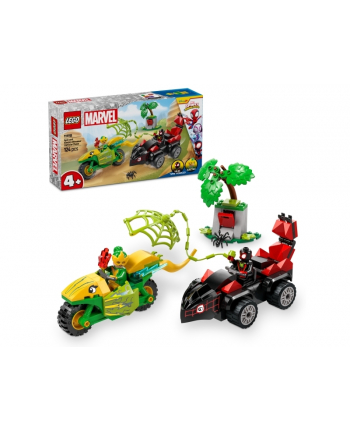 LEGO 11198 SPIDAY Pościg Spina za Electro w dinopojeździe