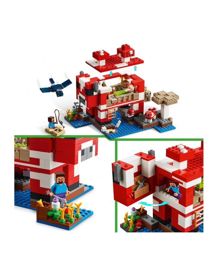 LEGO 21270 MINECRAFT Dom grzybowej krowy główny