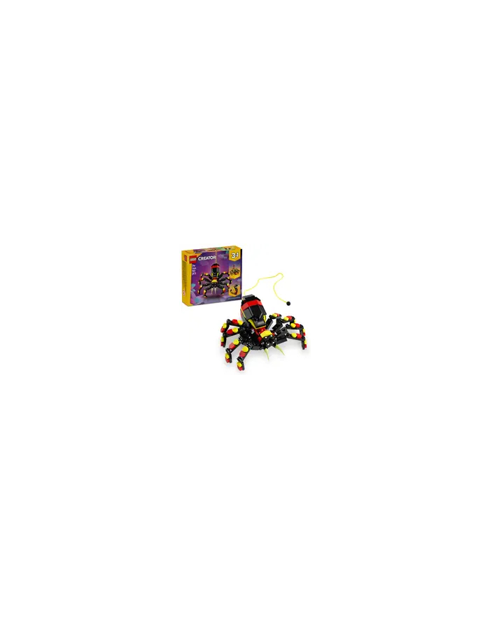 LEGO 31159 CREATOR Dzikie zwierzęta: niezwykły pająk główny