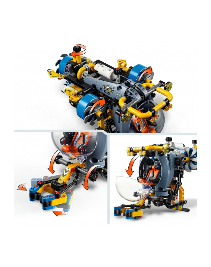 LEGO 42201 TECHNIC Badawcza łódź podwodna główny