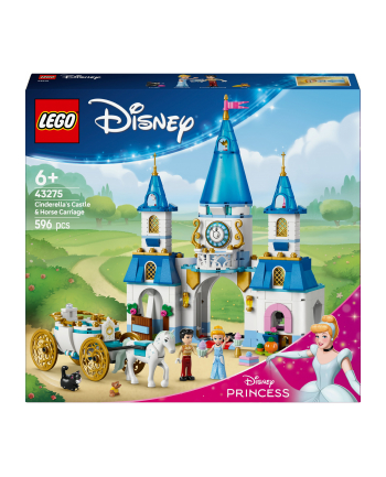 LEGO 43275 DISNEY PRINCESS Zamek Kopciuszka i kareta