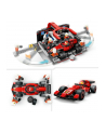 LEGO 60443 CITY F1 Pit stop i mechanicy z bolidem Ferrari - nr 6