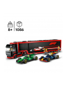 LEGO 60445 CITY F1 Ciężarówka z bolidami RB20 i AMR24 F1 - nr 11