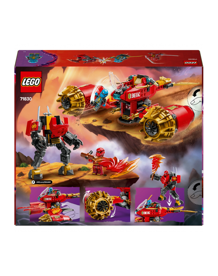 LEGO 71830 NINJAGO Burzowy jeździec-mech Kaia główny