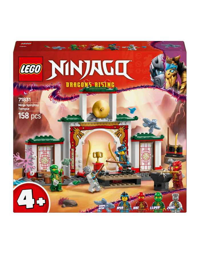 LEGO 71831 NINJAGO Świątynia Spinjitzu ninja główny