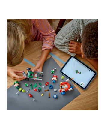LEGO 72034 SUPER MARIO Mario Kart - Baby Mario kontra Baby Luigi