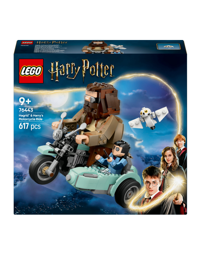 LEGO 76443 HARRY POTTER Przejażdżka motocyklowa Hagrida i Harry’ego główny