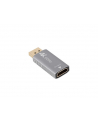 lanberg Adapter Displayport(M)- HDMI(F)4K srebrny - nr 5