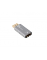 lanberg Adapter Displayport(M)- HDMI(F)8K srebrny - nr 2