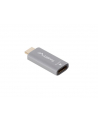 lanberg Adapter HDMI(M)-Displayport(F)4K srebrny - nr 2