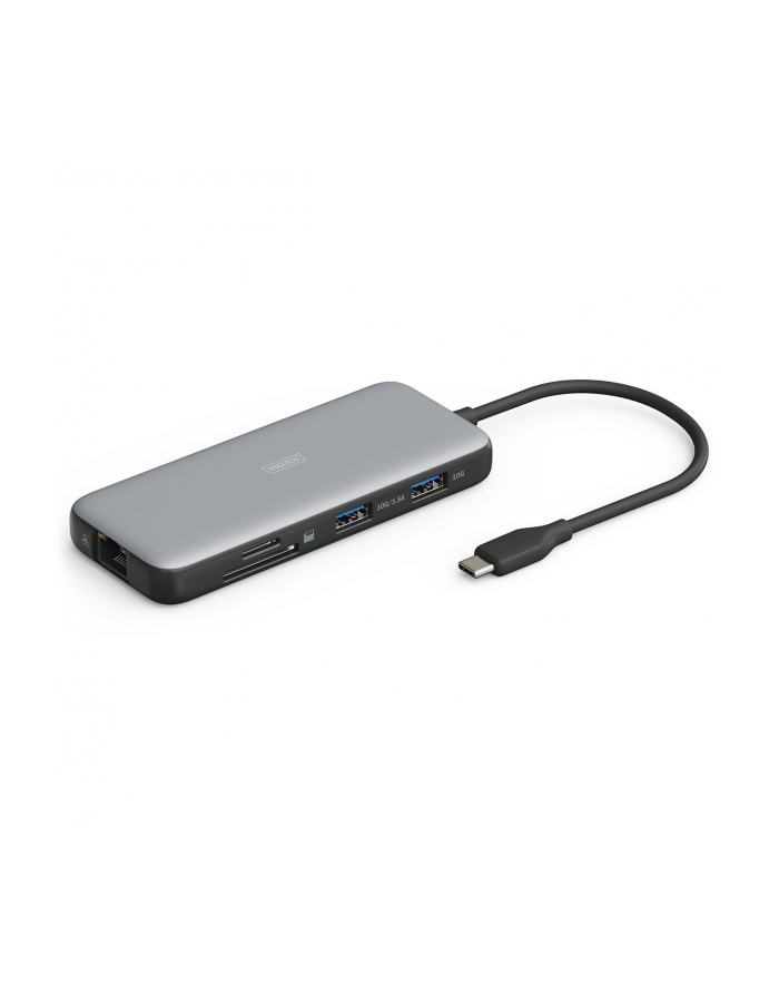 digitus Stacja dokująca USB Typ C 8-portów 2x HDMI 4K/60Hz PD 3.0 główny