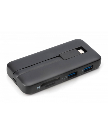 digitus Stacja dokująca podróżna USB Typ C 7-portów HDMI 4K/60Hz PD 3.0