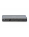 digitus Stacja dokująca USB Typ C 11-portów 2x HDMI 1x DisplayPort 4K/60Hz DC-Jack 150W - nr 4