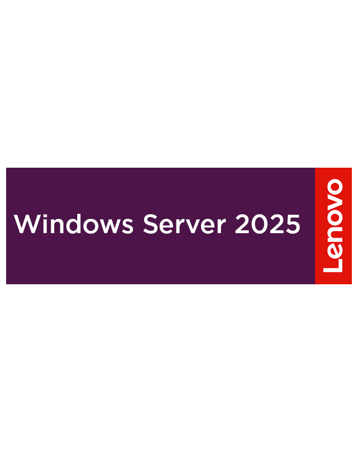 LENOVO Windows Server 2025 Remote Desktop Services CAL 1 User główny
