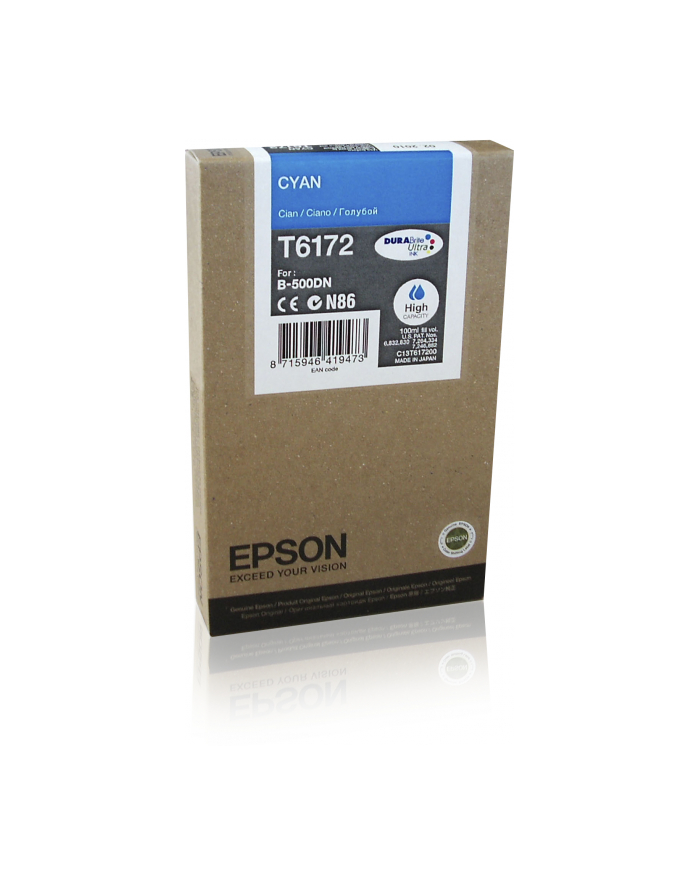 Tusz Epson T6172 Cyan główny