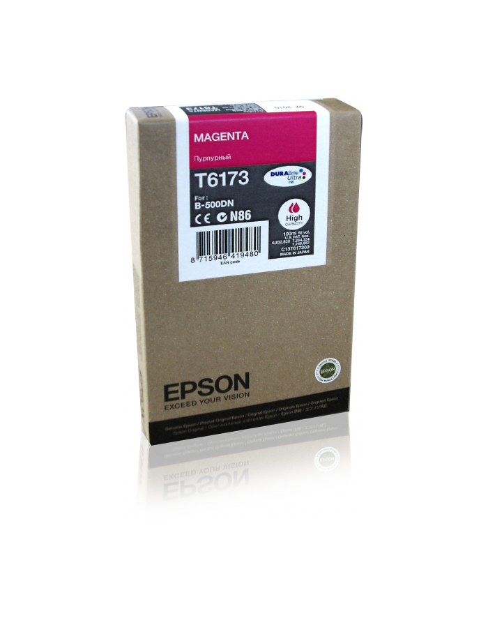 Tusz Epson T6173 Magenta główny