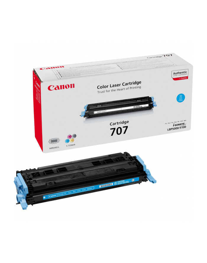 Toner Canon CRG-707 Cyan główny