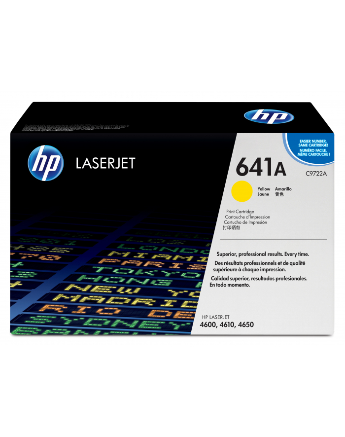 Toner HP LJ 4600A Yellow główny