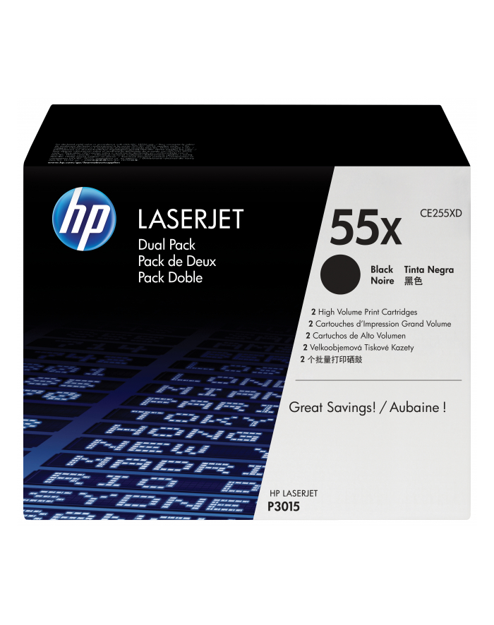 Toner HP P3015 Dual Pack główny