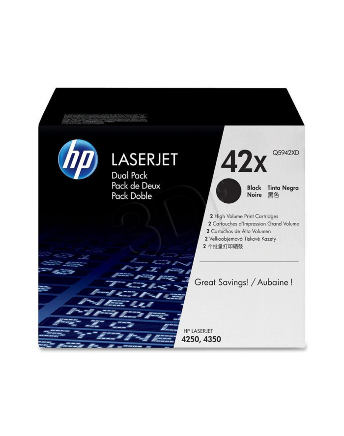 Toner HP 4250/4350 Dual Pack główny
