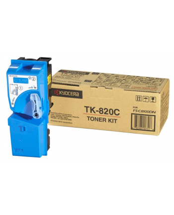 Toner Kyocera TK-820C Cyan