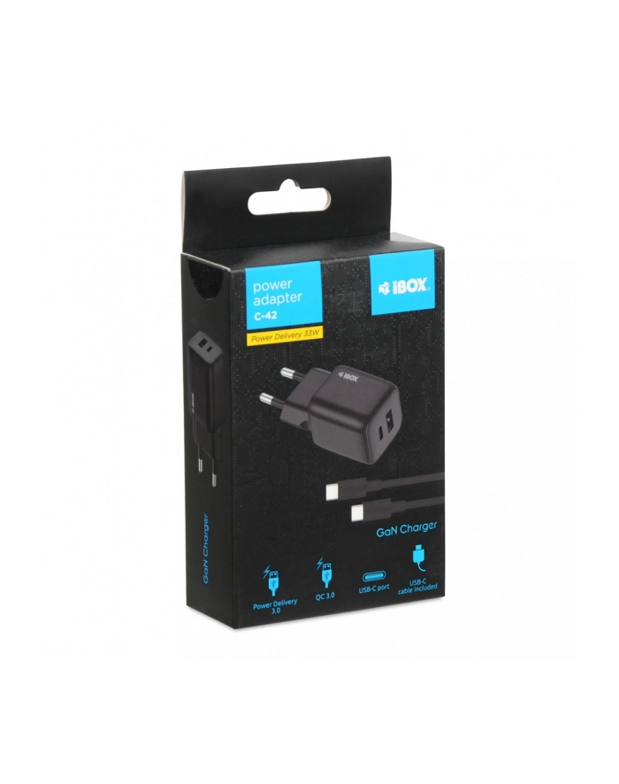 ibox Ładowarka sieciowa C42B USB C 33W główny